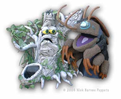 Puppets: Bug and Tree